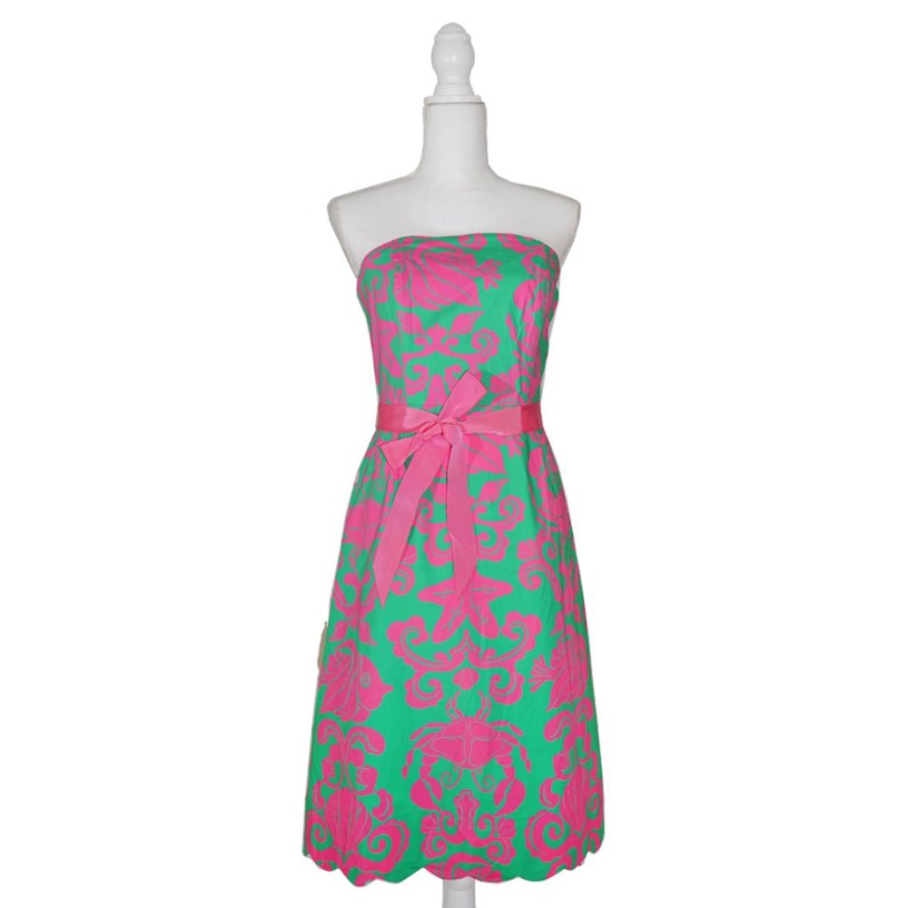 Lilly Pulitzer Sienna Dress Where's the Reef Print